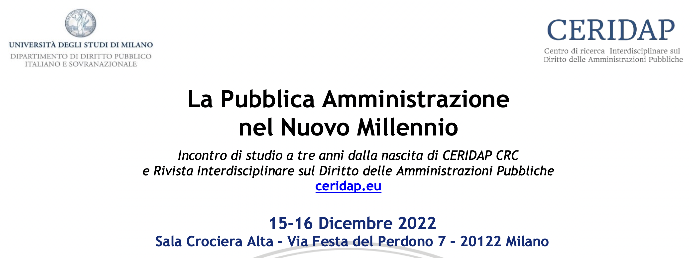 La Pubblica Amministrazione nel nuovo Millennio